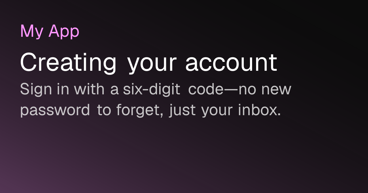 Creating your account · Nomu Docs